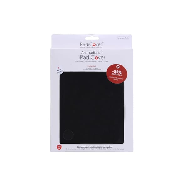 Radicover iPad 9.7" 2017/2018 Tabletfodral Strålningsskydd Svart