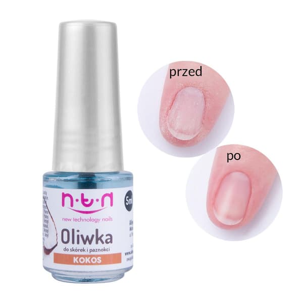 Nagelolja - Nagelbandsolja - Kokos - 5ml - Neglebåndsolie
