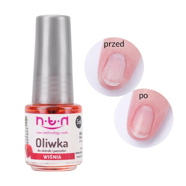 Negleolje - Cuticle oil - Kirsebær - 5ml - Cuticle oil