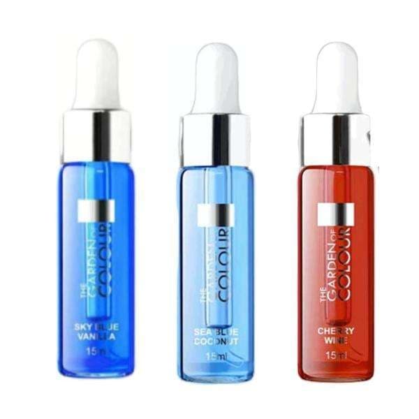 3-pack - Nagelbandsolja - Vanilj, Kokos, Körsbär - 15ml