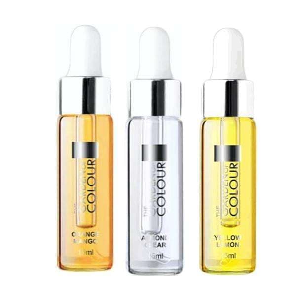 3-pack - Nagelbandsolja - Mango, Citron, Mandel - 15ml