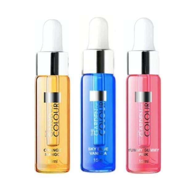 3-pack - Nagelbandsolja - Mango, Vanilj, Tuggummi - 15ml