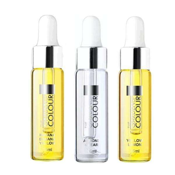 3-pak - Cuticle Oil - Banan, Citron, Mandel - 15ml