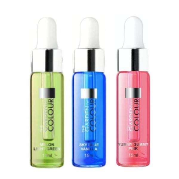 3-pack - Nagelbandsolja - Melon, Vanilj, Tuggummi - 15ml