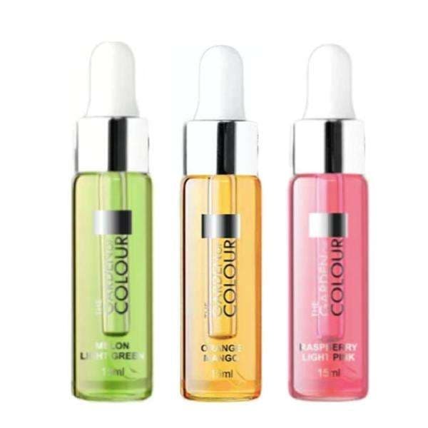 3-pack - Nagelbandsolja - Melon, Hallon, Mango - 15ml