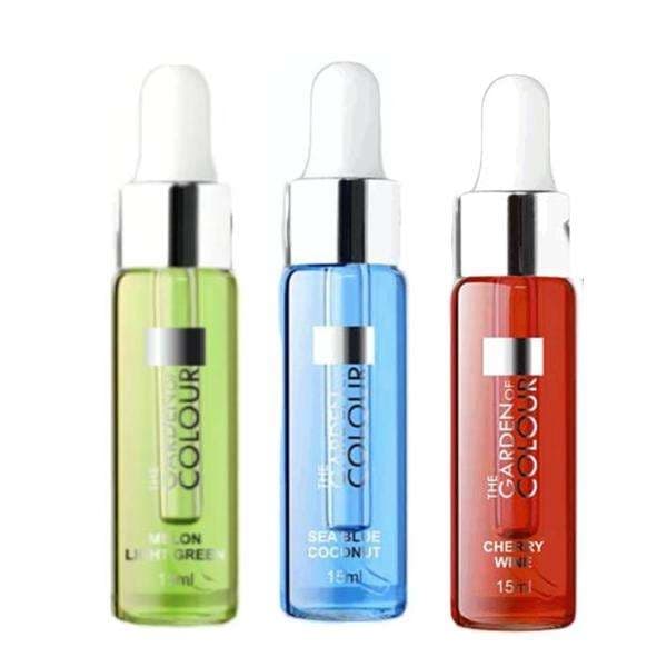 3-pack - Nagelbandsolja - Melon, Kokos, Körsbär - 15ml
