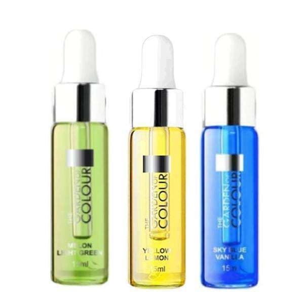 3-pack - Nagelbandsolja - Melon, Citron, Vanilj - 15ml