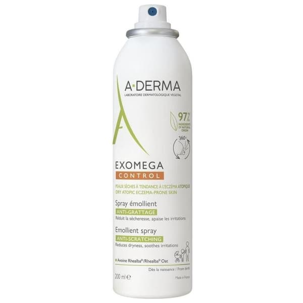 A-DERMA - Exomega kontroll anti-irritation uppmjukande spray 200 ml