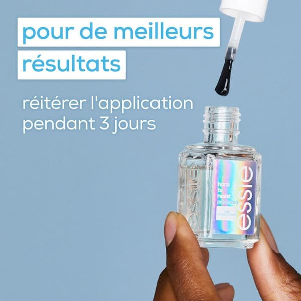 Bas - Essie - Svår att motstå - Transparent - Vegansk - 13,5 ml