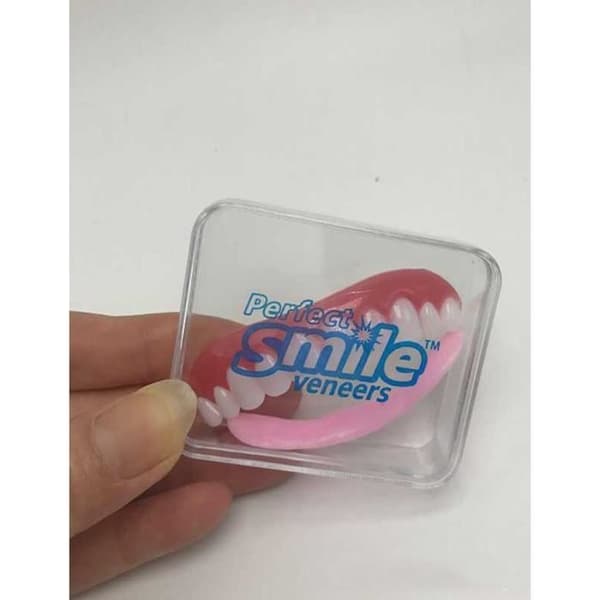 1 st Silikon Män Kvinnor Perfect Smile Faner Protespasta Omedelbar Tänder Flex