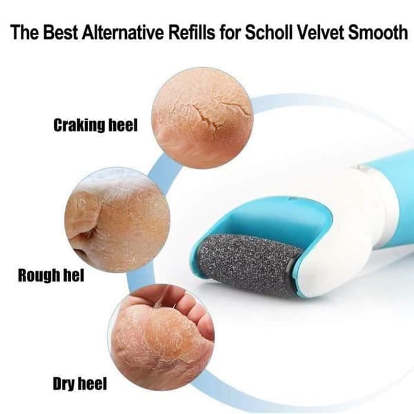 20 st extra grova ersättningsrullar för Scholl Velvet Smooth Express Pedi Electric Rasp Ersättningsrullar