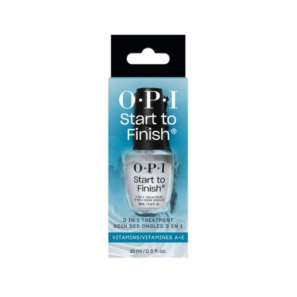 Baslack - OPI - Start Till Slut - 3-i-1 - 15ml - Hårdnande för Naturliga Naglar
