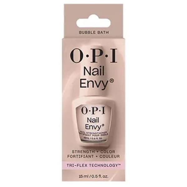 Nail Envy Bubble Bath - Färgglad stärkare för ömtåliga och skadade naglar - 15 ml OPI