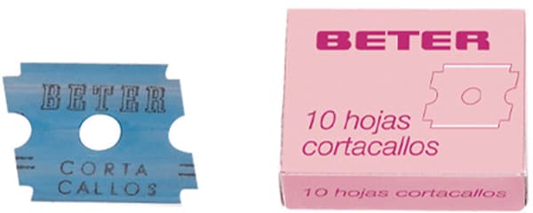 Beter Hojas Cortacallos callus blades 10 pcs