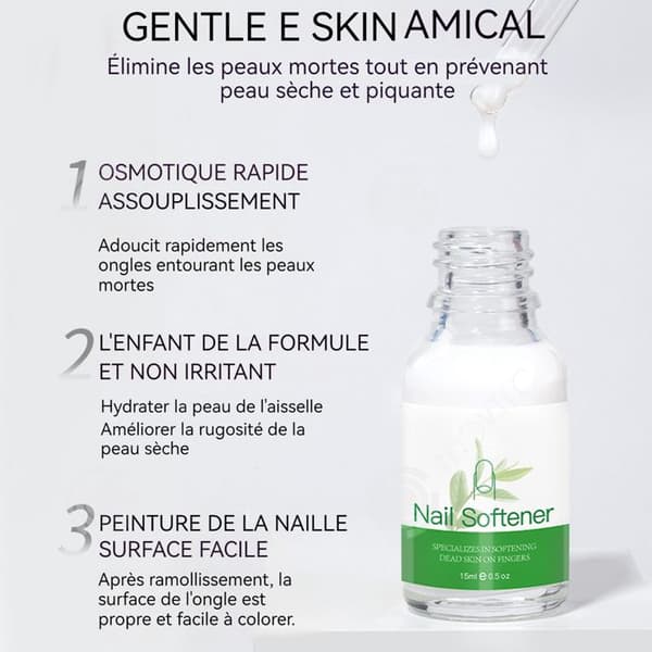 INN Nail Cuticle Oil 15ml Dead Skin Softener for Nails Dropper Style Design Mjuka upp nagelkanten