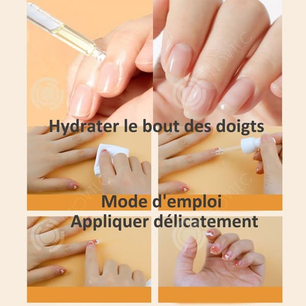 INN Nagelbandsolja 50ml Mjölk och Honung Nagelbandsolja Glänsande nagelyta Reparation Torra nagelkanter