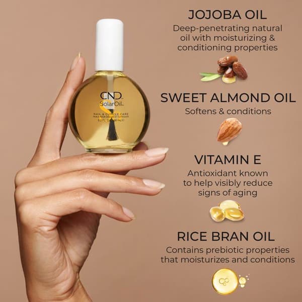 Nagelbandsolja - mjukgörande Kreativ nageldesign - CNDMS0023 - CND Solar Oil Nail Conditioner Treatment 68 ml