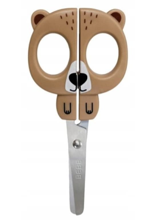 Koulumetallisakset, pyöreät, ruostumatonta terästä, 13 cm