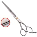 Miniatyrbillede 1 af 2: Pet Klip Saks, Professionelt Ergonomisk Design, Holdbart Kobbermateriale,Serrateret 7.5 tommer