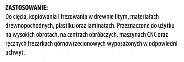 Z2 VHM-skärare för trä/skiva D=5 I=17 L=50 S=5 neg.