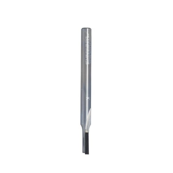 Diamantfræser Z1 4x12x6mm ItaTools/ HM krop