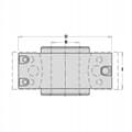 Miniatyrbillede 2 af 3: GLOBUS hoved med udskifteligt blad 100x30x2Z H40