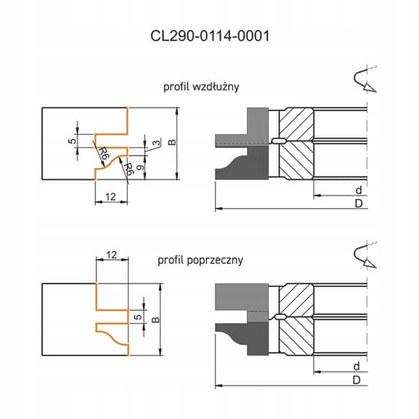 GLOBUS Dørkarmsæt 114x40x4Z H22-27mm