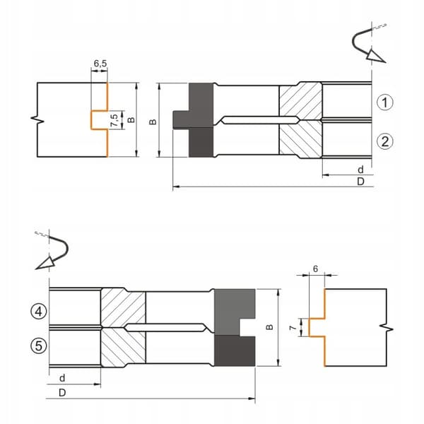 GLOBUS Golvbrädeset HM 160x40x6Z