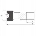 Miniatyrbillede 2 af 4: GLOBUS Afrundingsfræser HM R8 D120x30x4Z