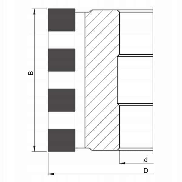 GLOBUS Rak hyvelfräs HM 100x40x2+2Z/H80mm