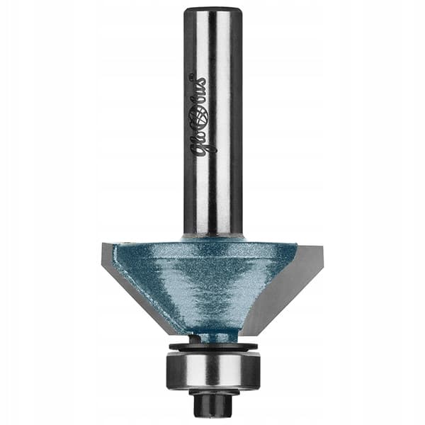 GLOBUS Fasfræser med leje Z2 45° D31 S8 mm