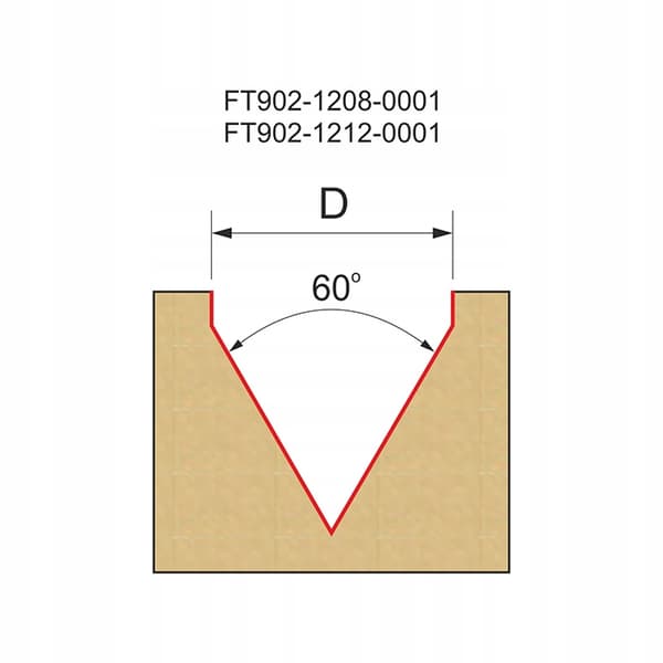 GLOBUS Graveringsskærer 60° D12,7 S8mm/PREMIUM