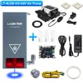 Miniatyrbillede 2 af 2: 20W Laserhoved, 455nm Bølgelængde, TTL/PWM/Analog Modulation,LT-4LDS-V2-24V AP, EU-Stik
