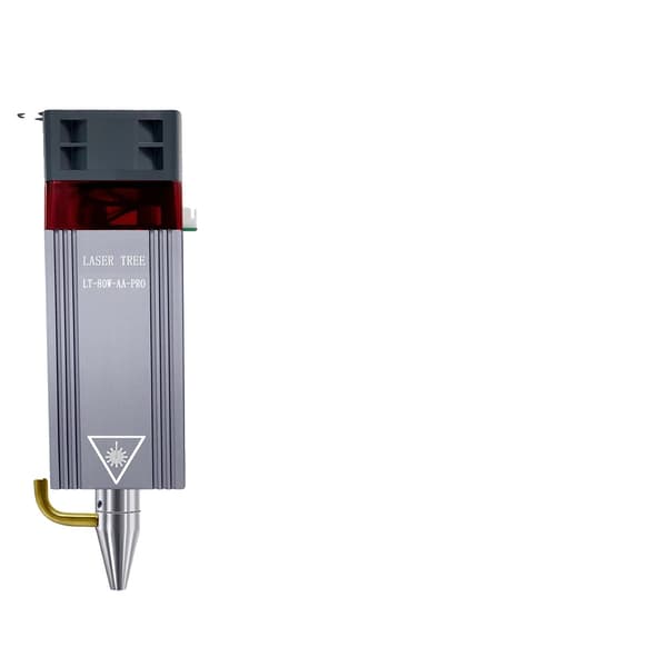 Lasermodul, 80W effekt, Luftassistance,80W-AA-PRO-KIT-12V
