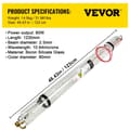 Miniatyrbillede 2 af 2: CO2 Laser Rør, Effektudgang, 2,5 mm Strålediameter,80W  1230mm