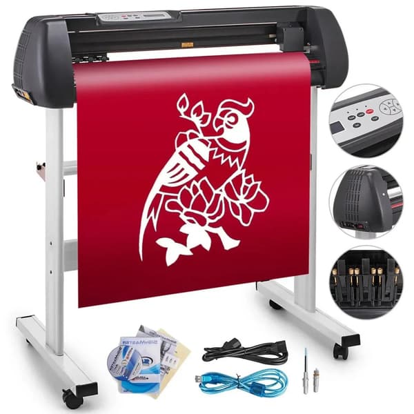 Vinylskærer Plotter Maskine, Windows Artcut Software, Pen Holder, 28 tommer (720 mm)