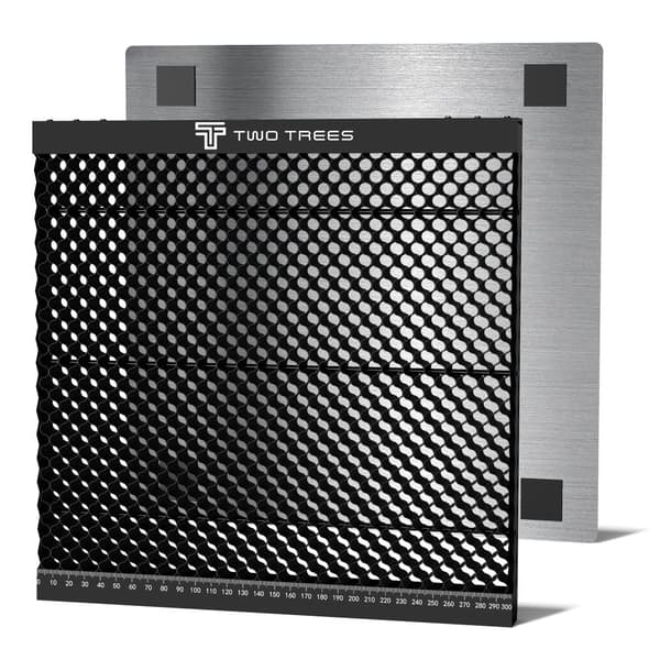 Honeycomb Arbejdsbord til Lasergravør, Holdbar Aluminium Konstruktion, Præcist Design,1 stk, 400x425x22mm400x425x22mm