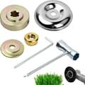 Miniatyrbild 1 av 2: Lollanda Gräsklippare Bladapter 6 delar - Universal, Metall för Trimmer