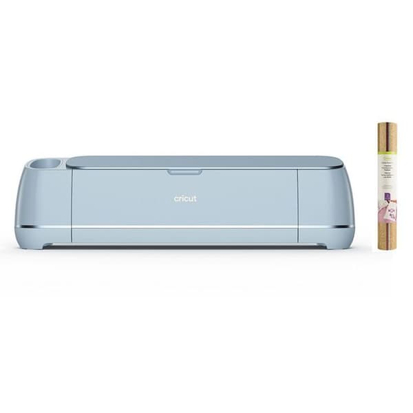 Cricut Maker 3 + 3 Silver, Guld, Röd Glitter Iron-On Flex stansmaskin 12" x 12"