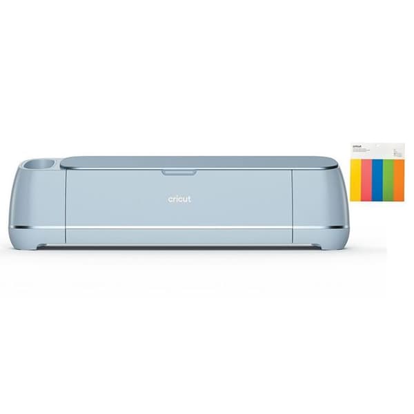 Cricut Maker 3 stansmaskin + 10 stycken 33 x 33 cm kartongdekaler i livfulla färger