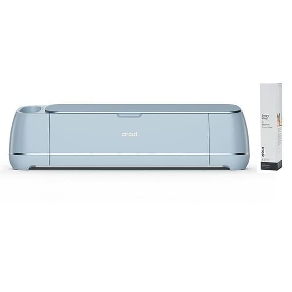 Cricut Maker 3 skärmaskin + vit permanent vinyl 640 x 33 cm