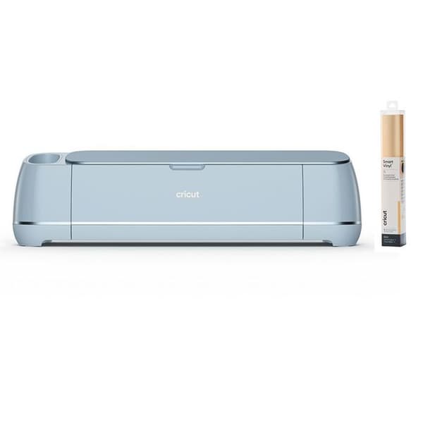 Cricut Maker 3 skärmaskin + guld permanent vinyl 90 x 33 cm