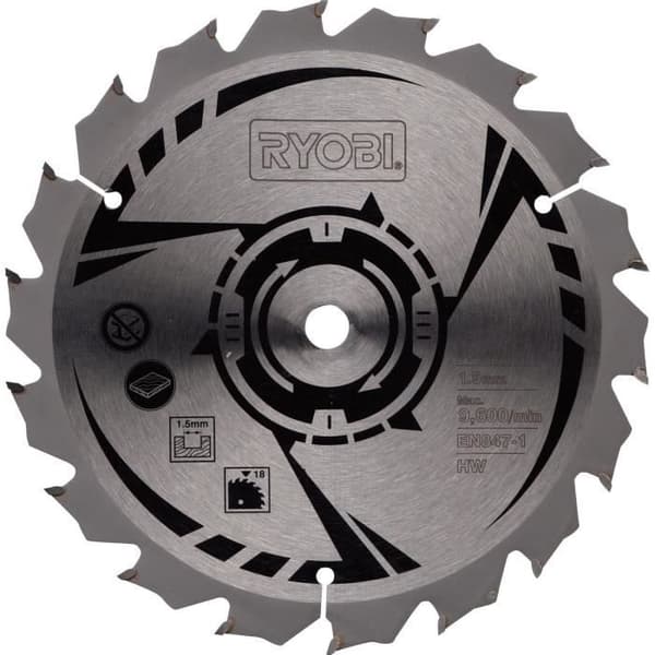 RYOBI CSB150A1 - ULTRA FINE blad 150 mm - 18 tänder - hål 10 mm