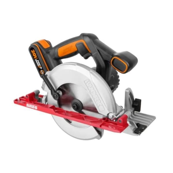WORX WX530.9 bärbar cirkelsåg Svart Orange 19 cm 5000 varv-min 1600 W