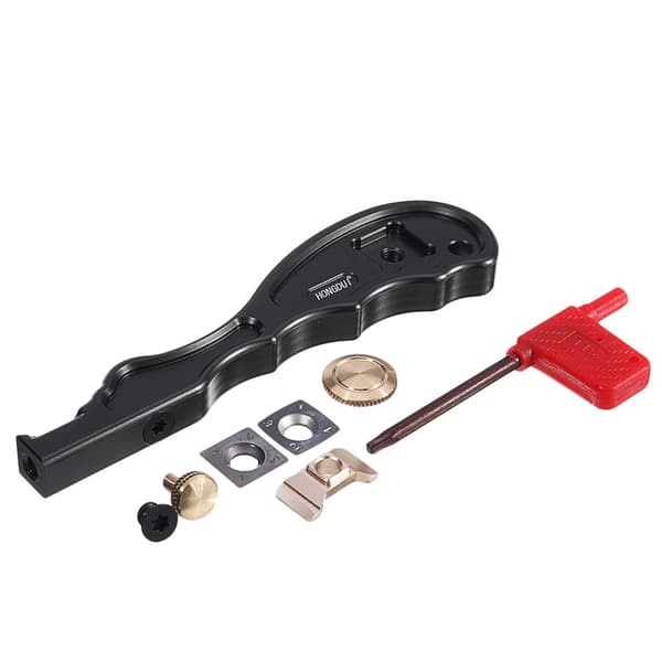 2 in 1 Mini Wood Carbide Insertti Kaavin Liima Kaavin irrotus Alumiiniseoksesta Kahva Puuntyöstötyökalu