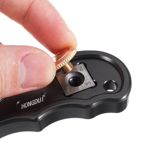 2 in 1 Mini Wood Carbide Insertti Kaavin Liima Kaavin irrotus Alumiiniseoksesta Kahva Puuntyöstötyökalu