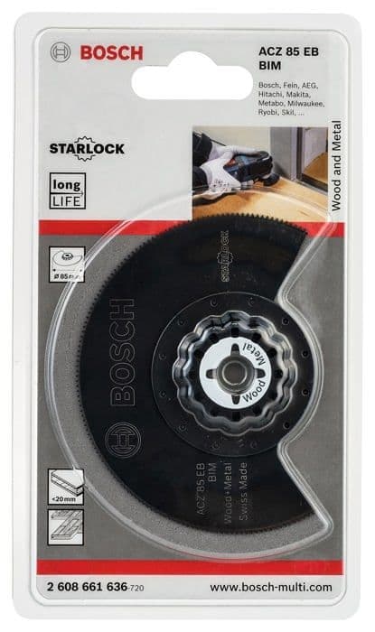 ACZ 85 EB oscillerande sågblad för multifunktionsverktyg - BOSCH - 2608661636