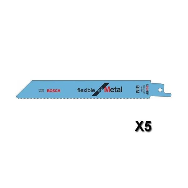 Sabre sågblad S 922 EF Flexibel för metall - BOSCH - 2608656015