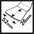 Miniatyrbild 3 av 4: BOSCH - Rascadora Starlock HCS ATZ 52 SC, storlek 26 x 52 mm