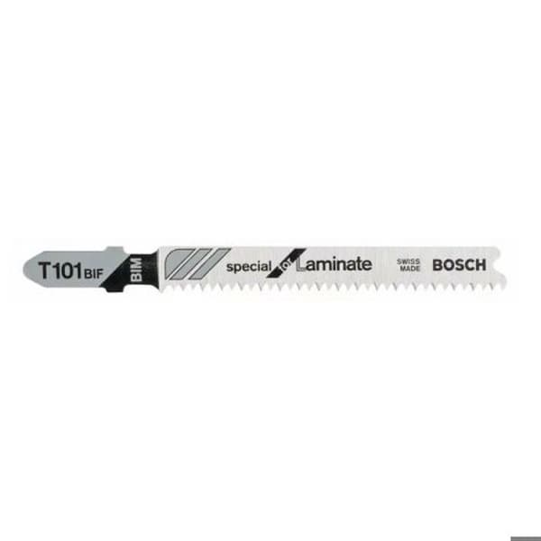 Sticksågsblad T101 BIF Special för Laminatpaket om 5 - BOSCH - 2608636431